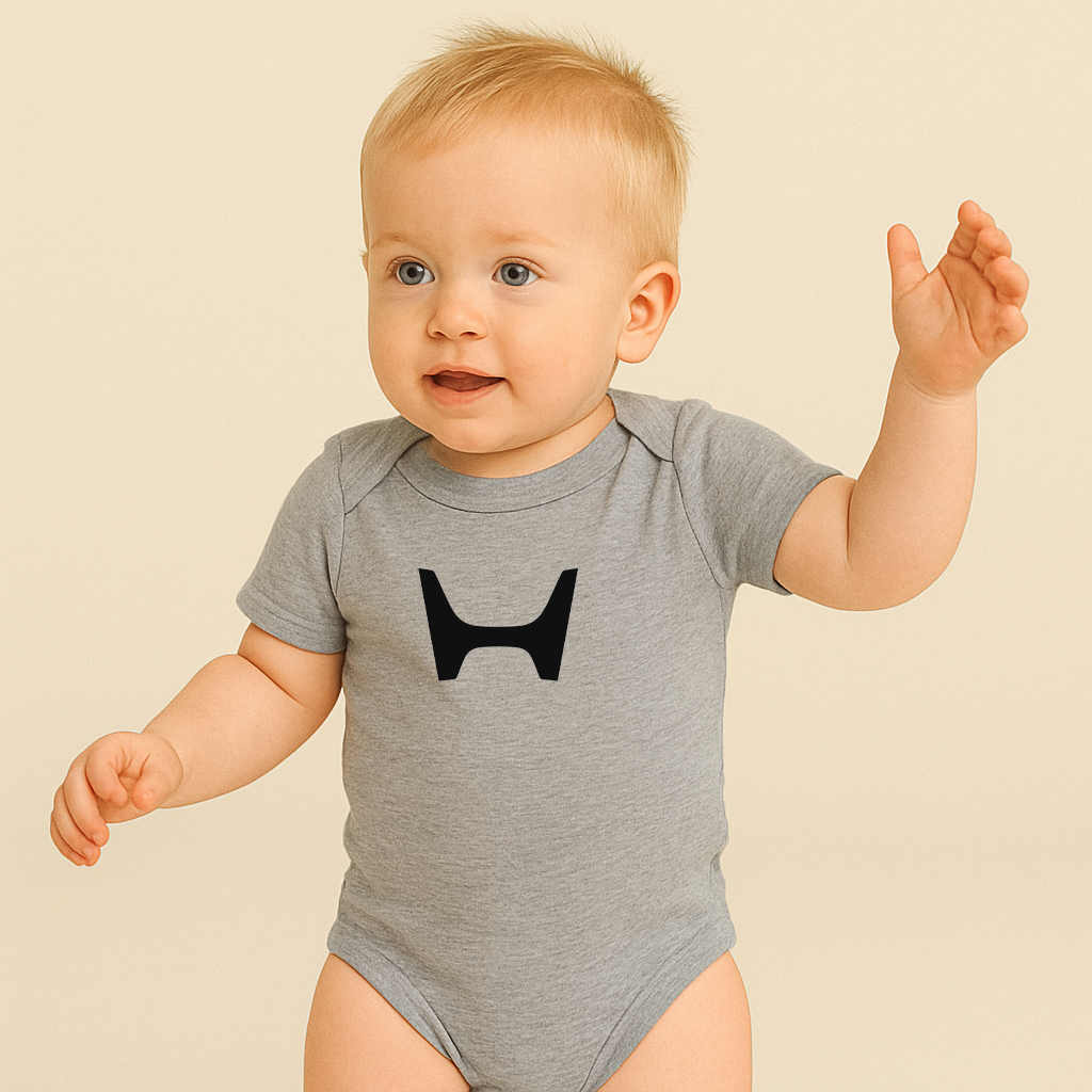 Honda Motorsport Car Baby Romper Onesie